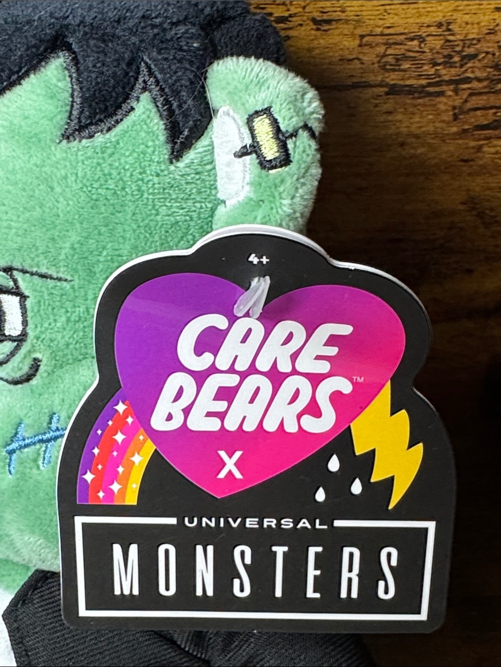 Care Bears x Monsters Grumpy Bear Frankenstein's Monster Limited Edition - Picture 5 of 10
